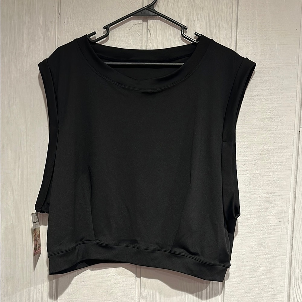 Halara Black Sleeveless Women's Top